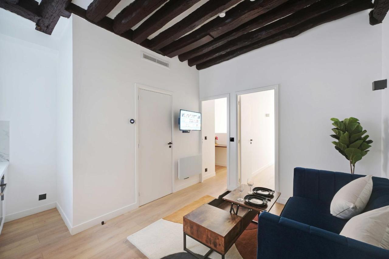 Ferienwohnung Relaxing Urban Getaway, Notre Dame De Paris Exterior foto