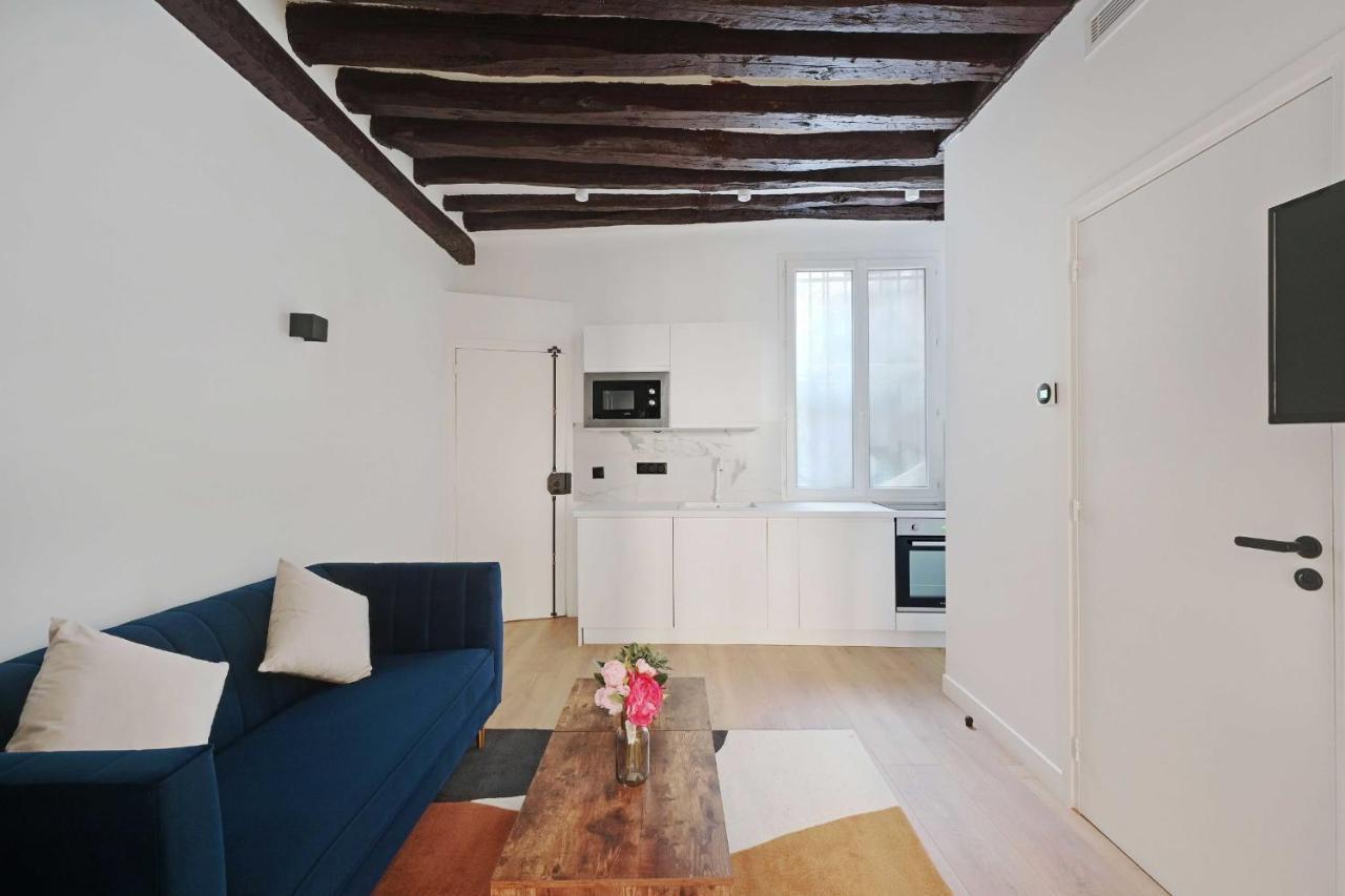 Ferienwohnung Relaxing Urban Getaway, Notre Dame De Paris Exterior foto