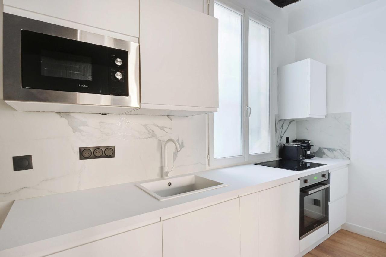 Ferienwohnung Relaxing Urban Getaway, Notre Dame De Paris Exterior foto